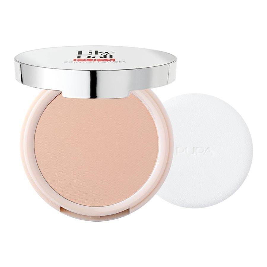 PUPA Milano kompaktni puder u prahu za fiksiranje tena „Like A Doll“ – 10 g