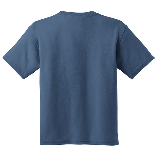  Eenvoudig T-shirt met korte mouwen van dik katoen (verpakking van 2)