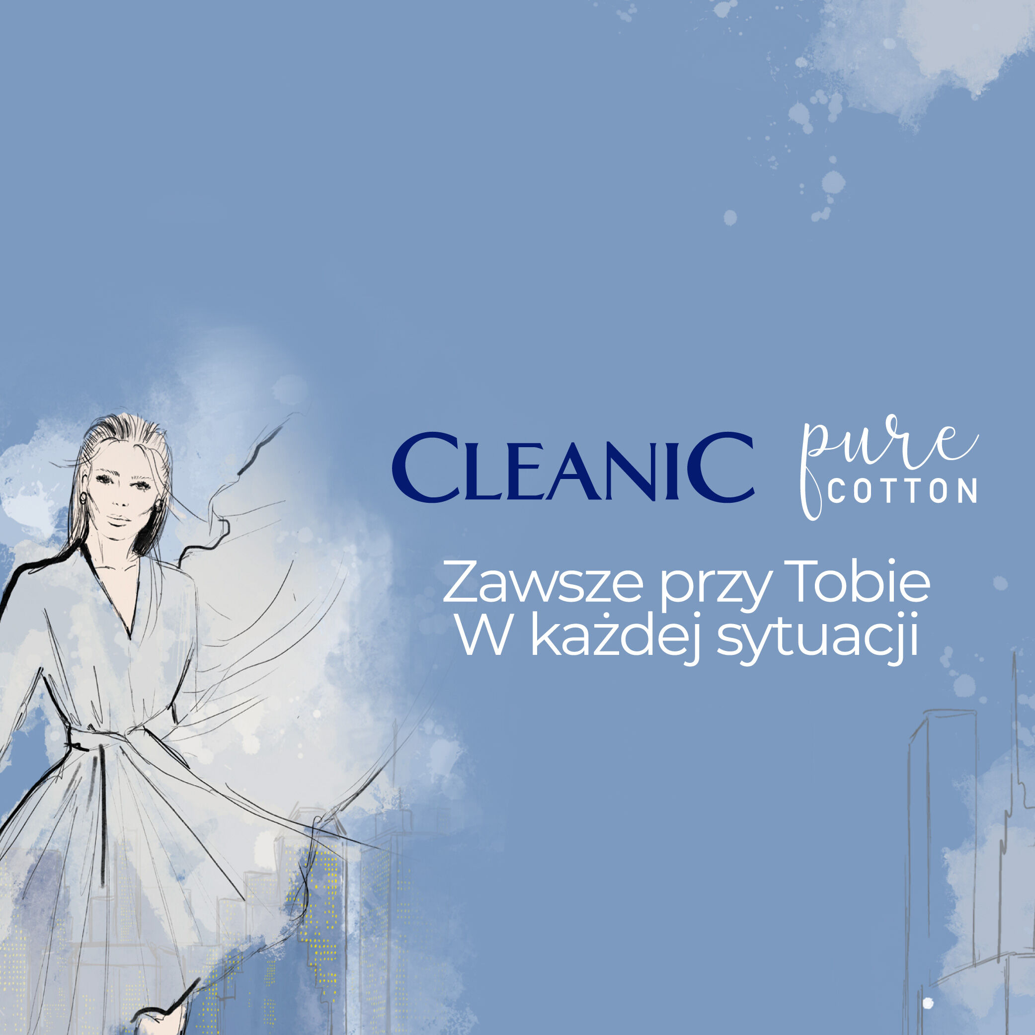 Cleanic Pure Cotton Night