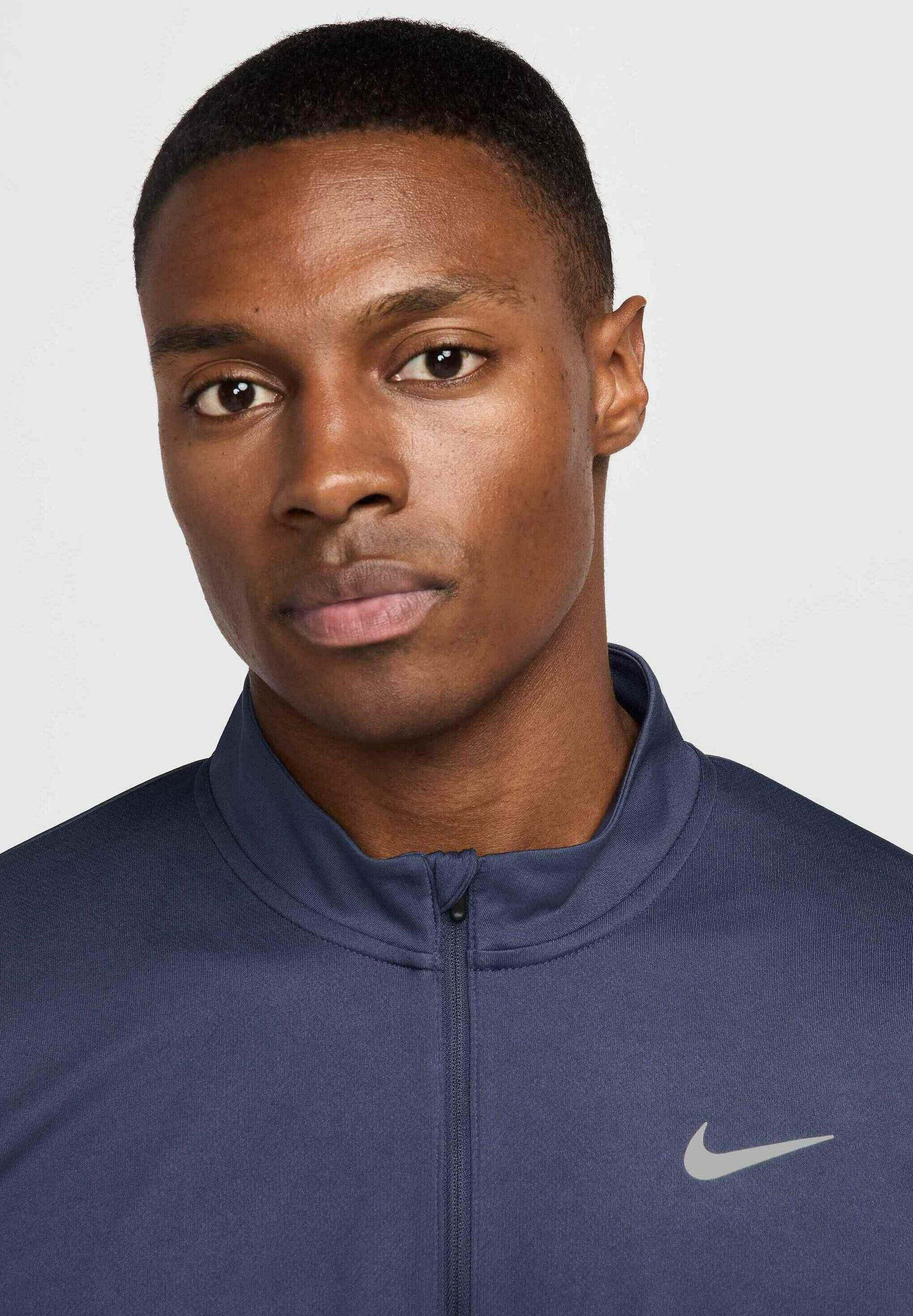 Nike Performance PACER TOP - Top met lange mouwen - donderblauw