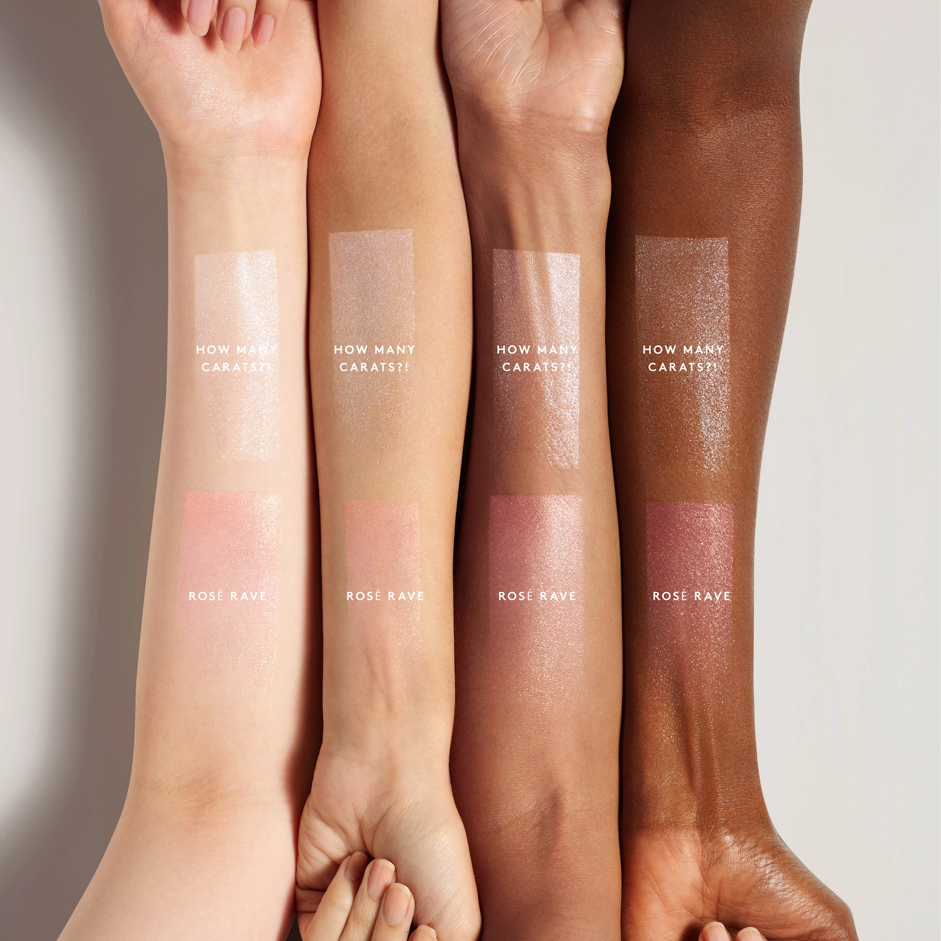 Voal cu diamant Diamond Bomb pe toată suprafața Câte carate? - Fenty Beauty