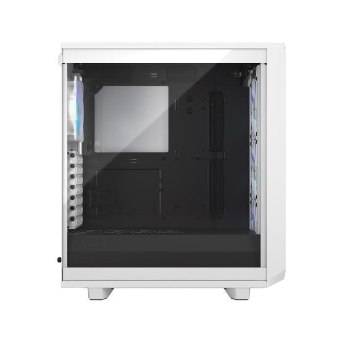 Gabinete para PC ATX FRACTAL DESIGN Meshify 2 Compact RGB Branco TG Clear Tint