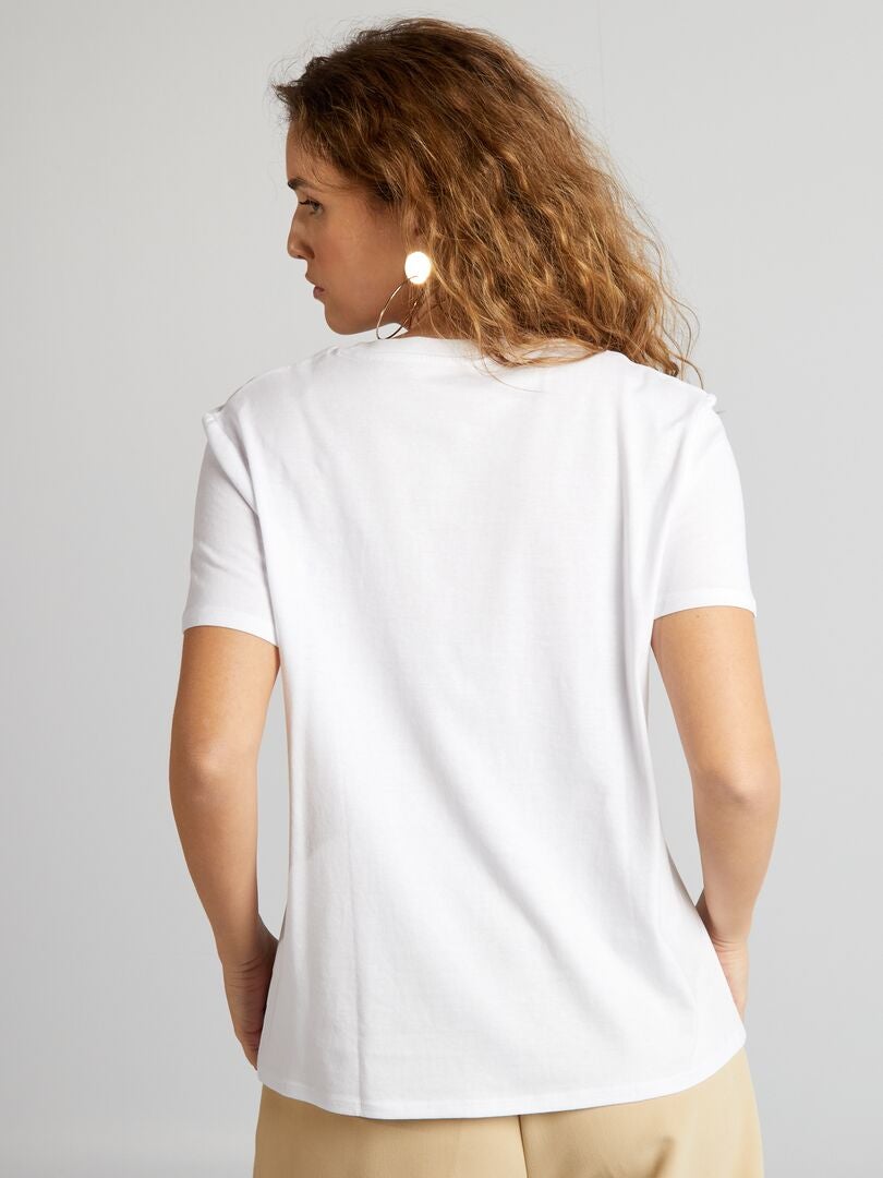 Camiseta 'Corações' - BRANCA