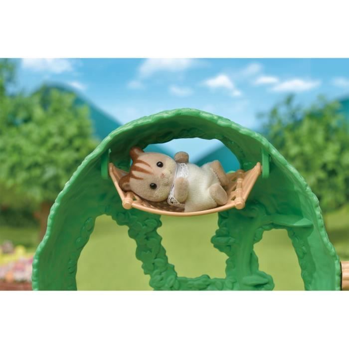 Miniature figurines - SYLVANIAN FAMILIES - The Baby's House - Slide, swing, hammock