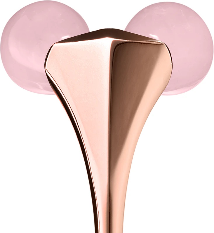 KORIKA Tools 3D Face Roller masažni valjček za obraz Rose Jade Stone