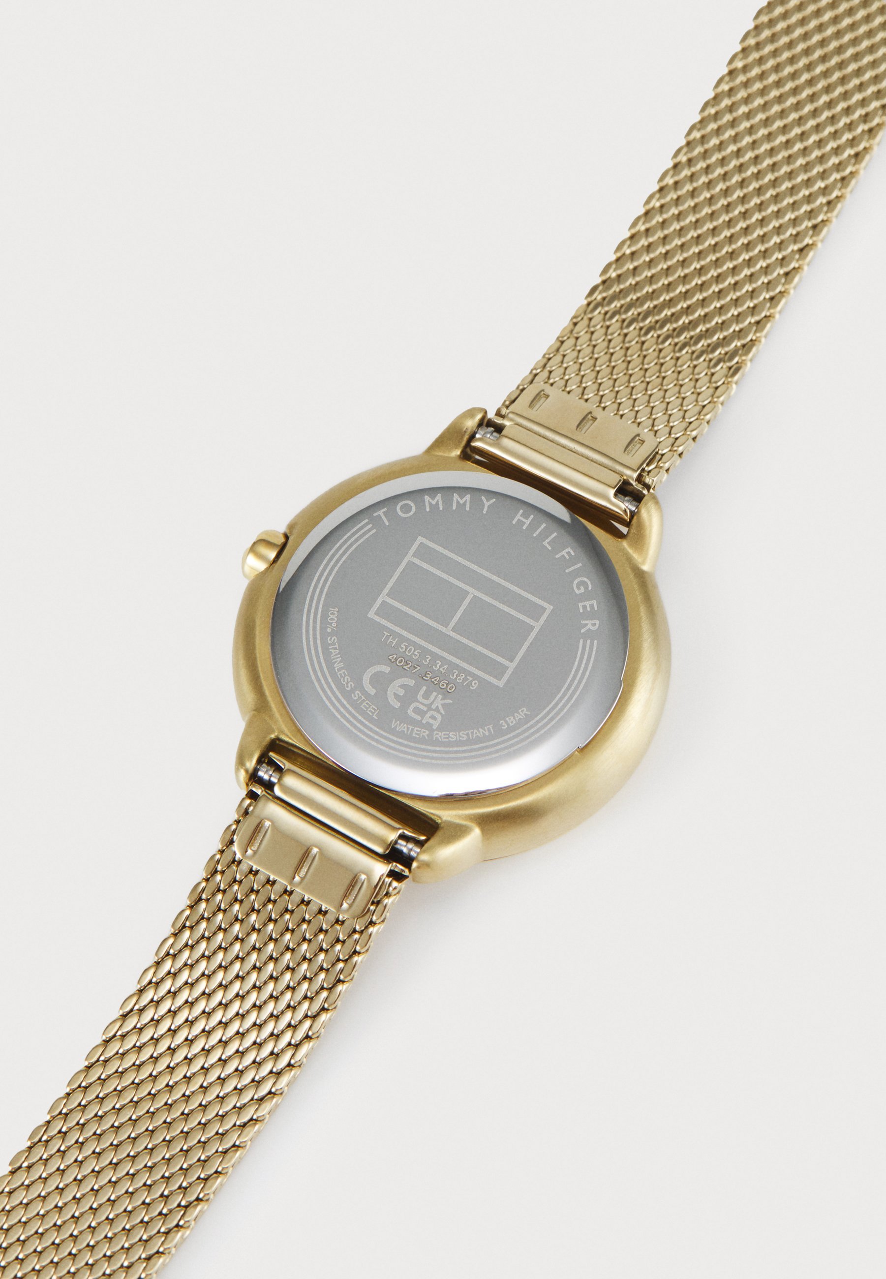 Tommy Hilfiger DEMI - Horloge - goudkleurig/zwart