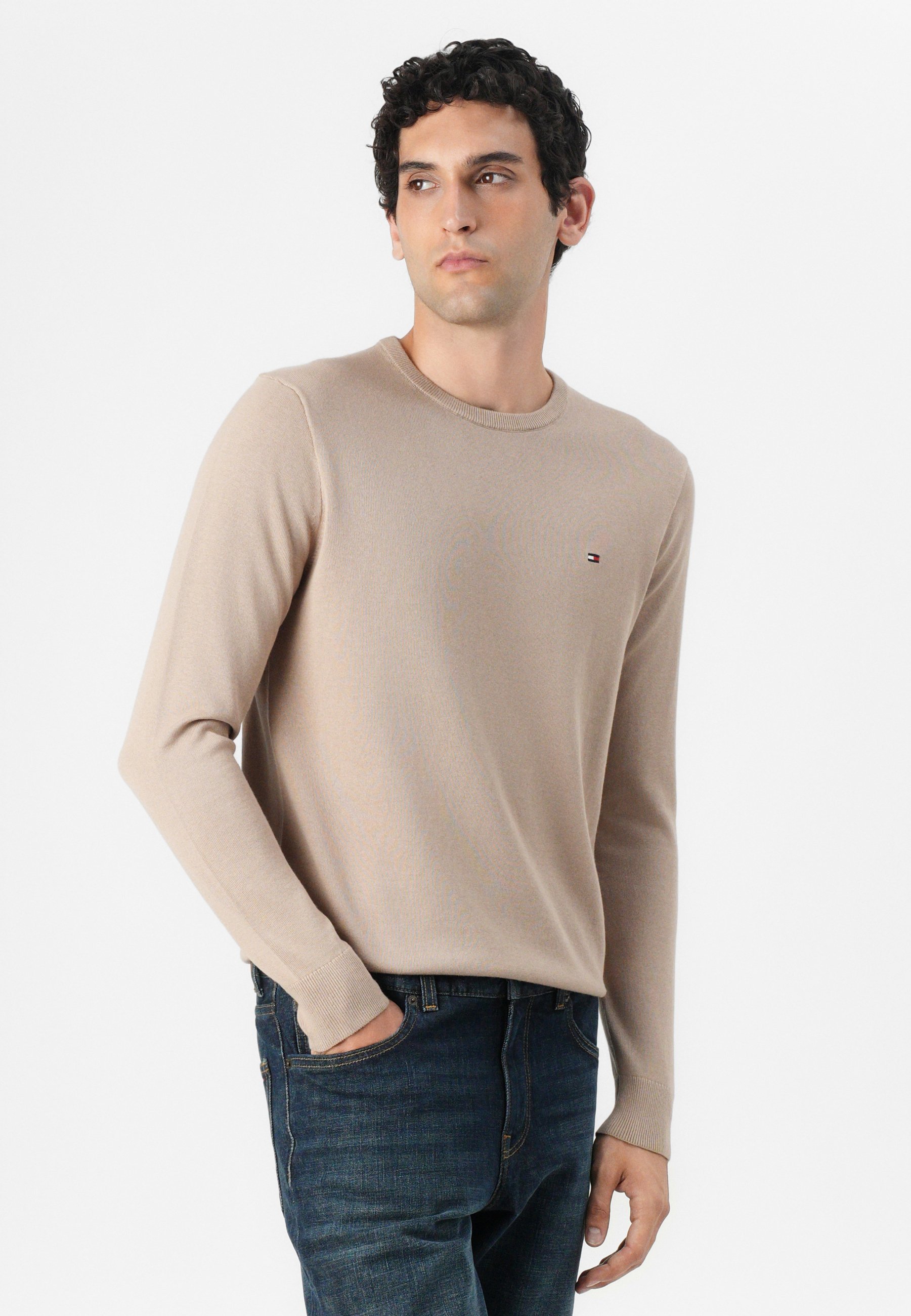 Tommy Hilfiger STRAIGHT DENTON - Jean droit - bleu foncé