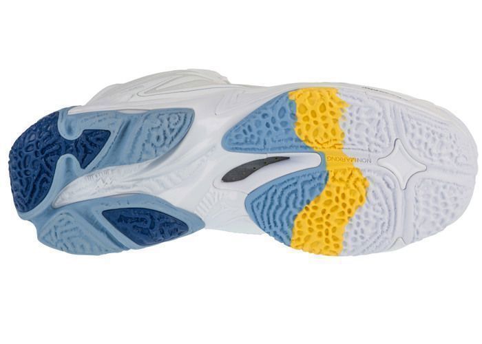 Unisex volleyball shoes - White - Mizuno Wave Lightning Z8 Mid