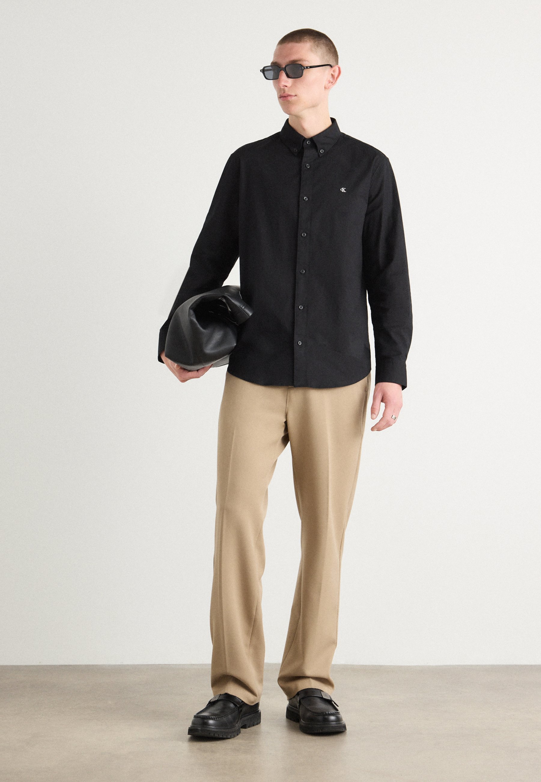 CLASSIC SLIM SHIRT - Skjorte - blackCalvin Klein Jeans