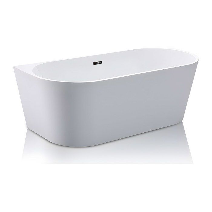 Bañera exenta - 149,5 x 75 x 58 cm - Acrílico - Blanco - 200 L - DIVINA