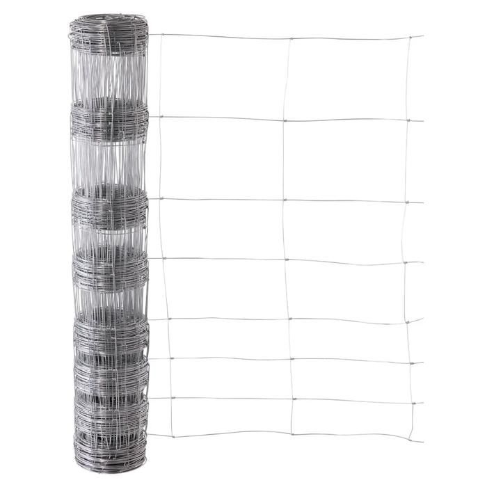Grillage à mouton 2.00mm/1.80mm 100cm-8-30cm 50m Galvanisée