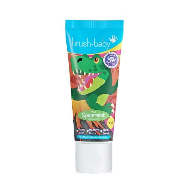 Dětská zubní pasta Brush Baby Mild Spearmint Dinosaur 50 ml