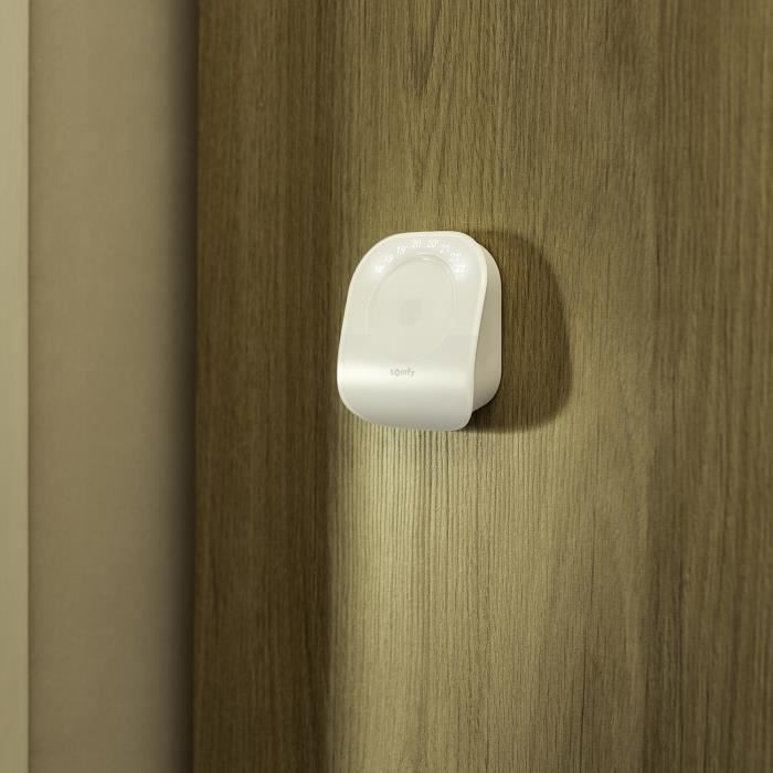 Somfy 1870774 - Wired Connected Thermostat V2 | For Individual Heating or Boiler | Dry Contact | Tahoma Compatible