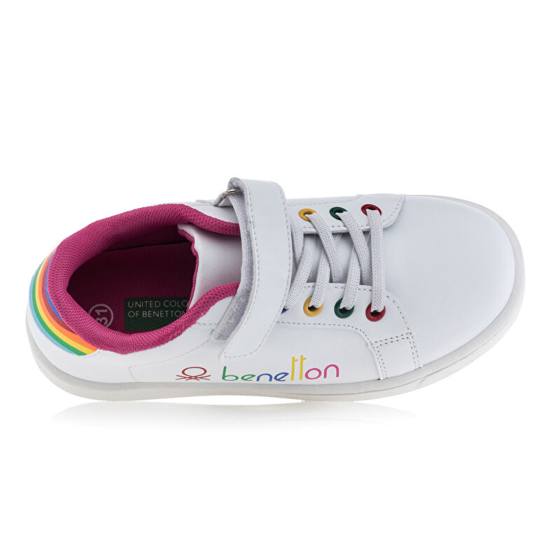 Cestas / zapatillas Fille Blanc