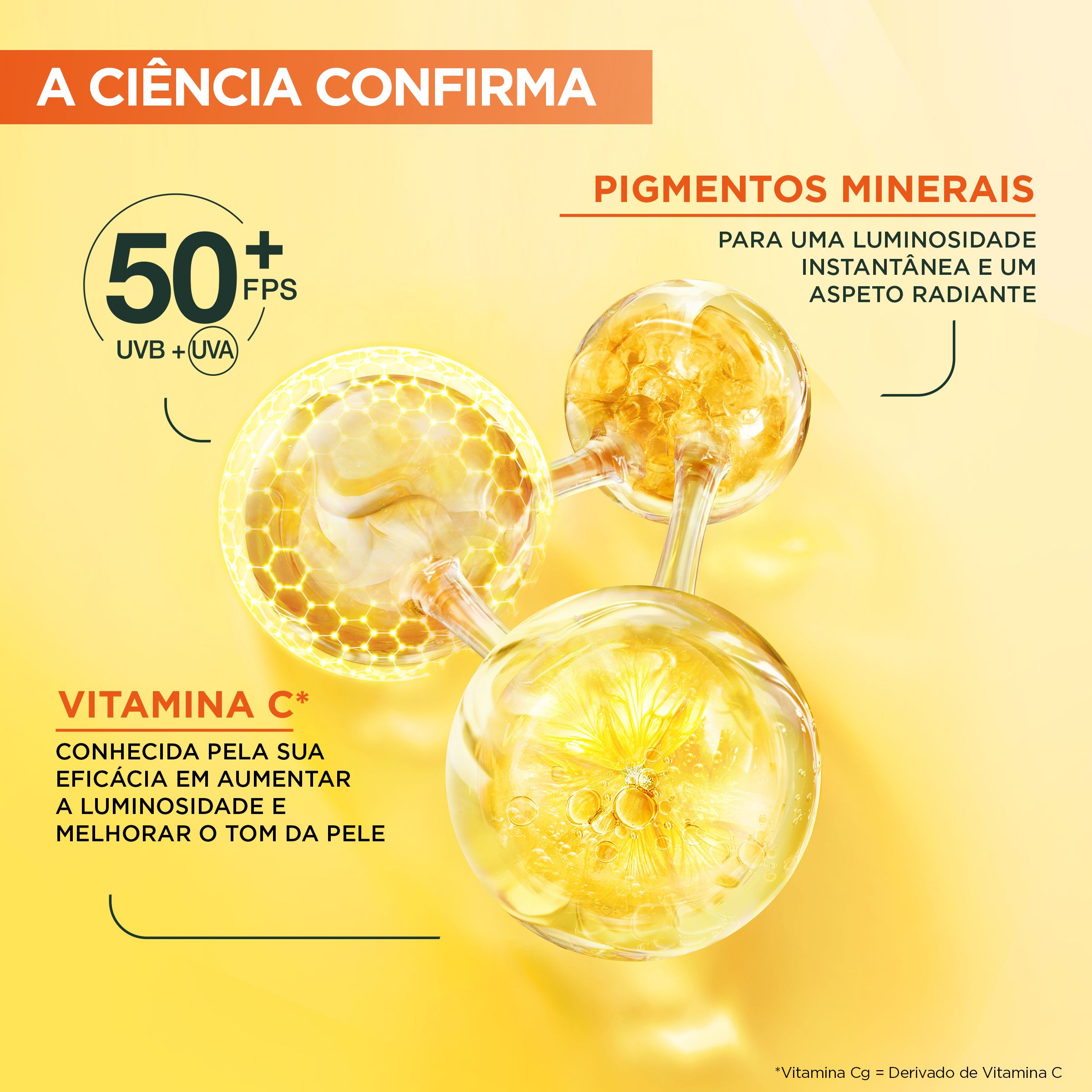 Fluid proti temnim madežem z vitaminom C in zaščito pred UV-zaščito, dnevni sijoči učinek SPF 50 Kreme za obraz proti temnim madežem