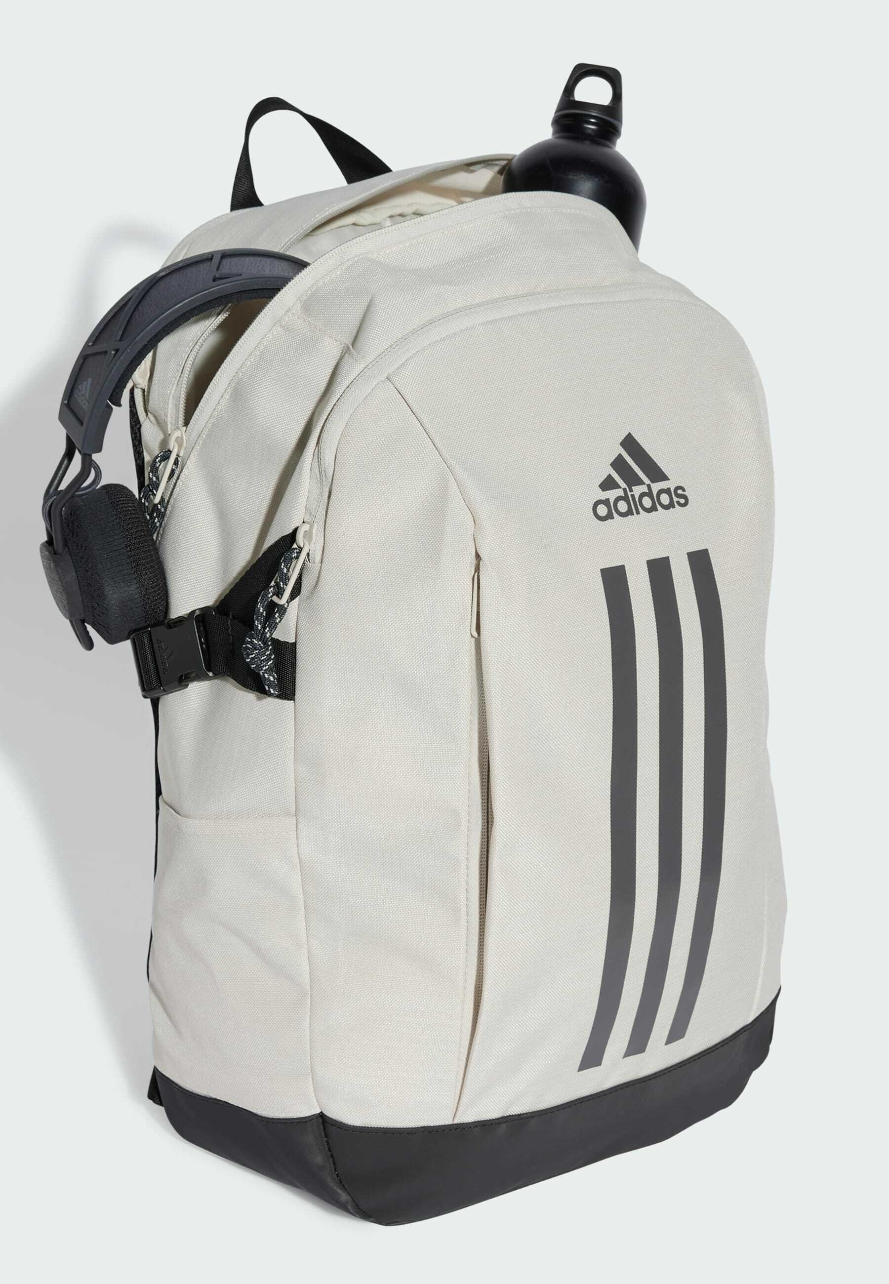 adidas Performance POWER - Plecak - aluminium czarny