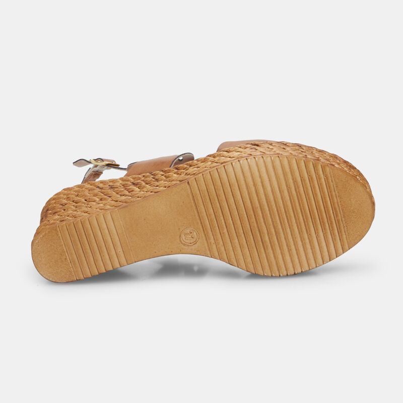 BATA dames sandaal met sleehak van 8 cm