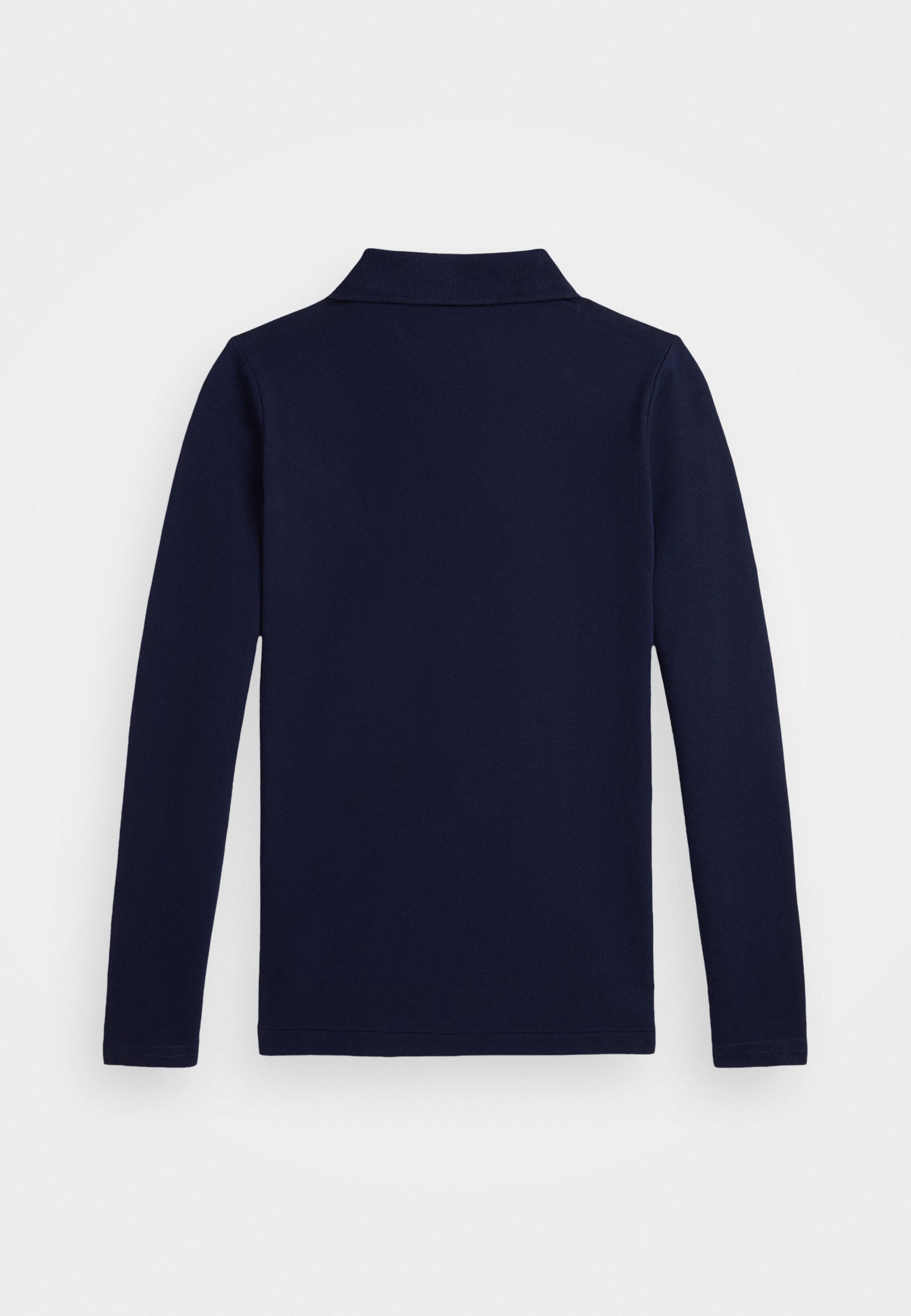Polo Ralph Lauren Polo a maniche lunghe in rete di cotone - Polo - blu navy/bianco raffinato