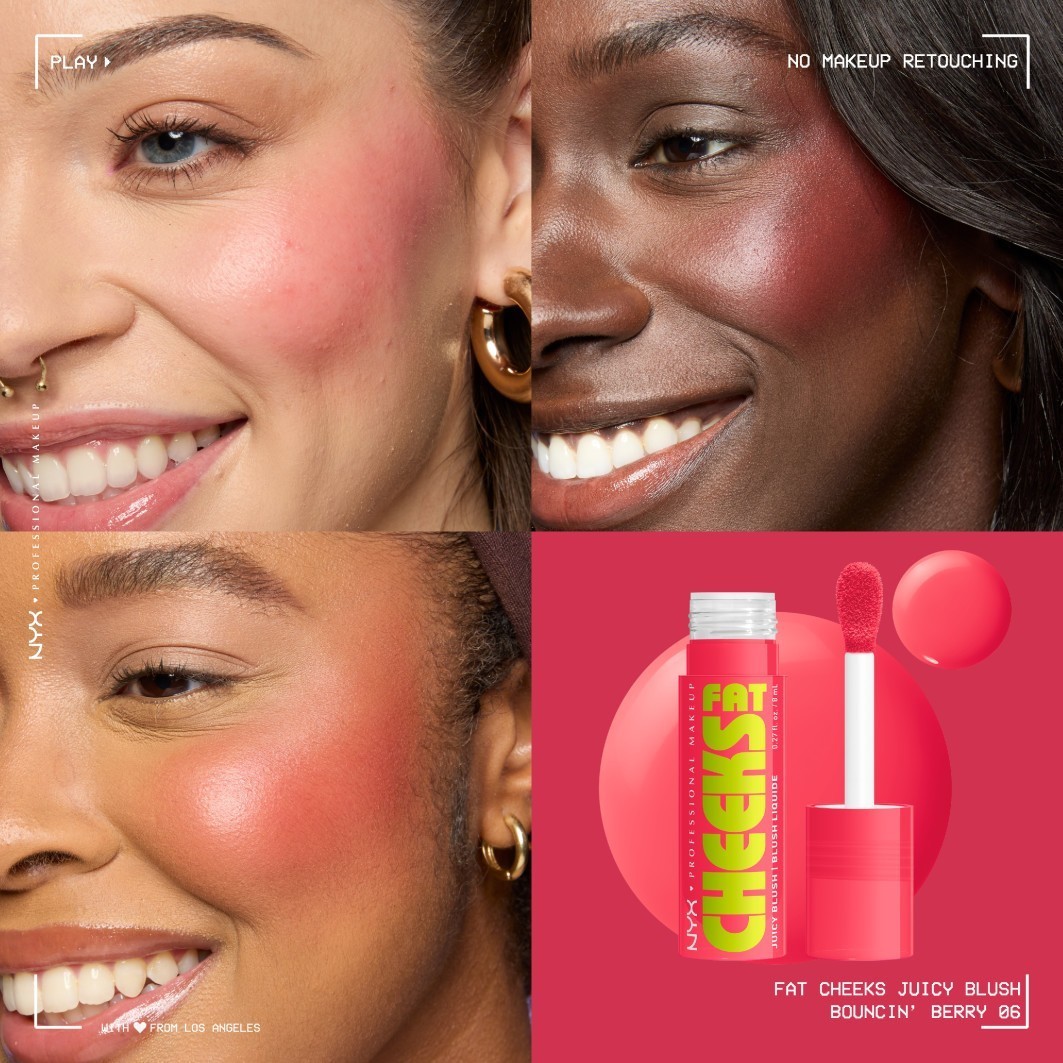 NYX Professional Makeup Blush Fat Cheeks - lícenka na líca - 8 ml