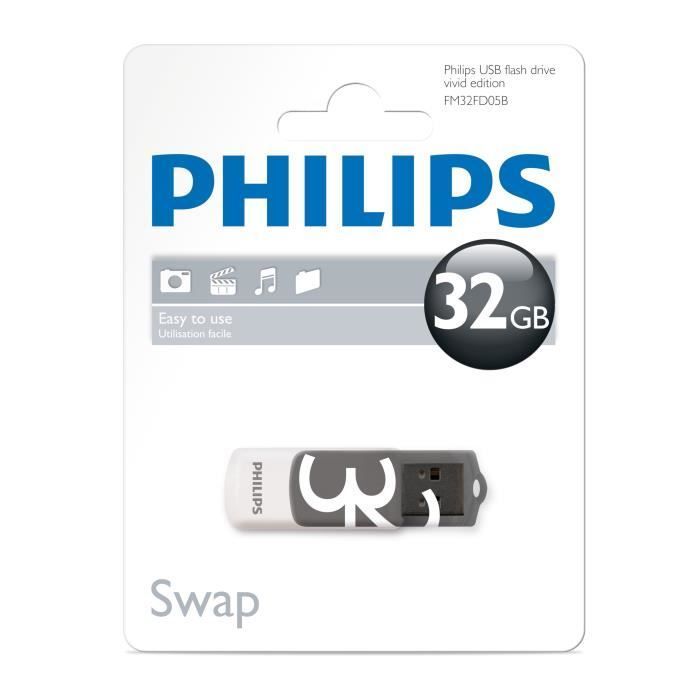 PHILIPS Clé USB Vivid 32 Go USB 2.0