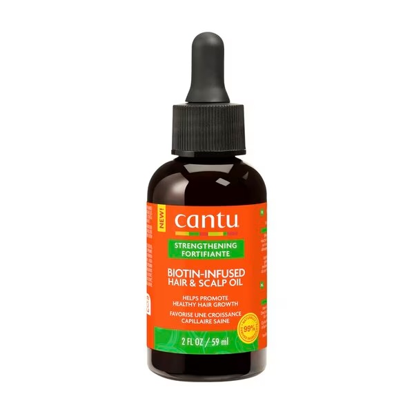 Olje za lase in lasišče Cantu s karitejevim maslom in biotinom<br>59ml