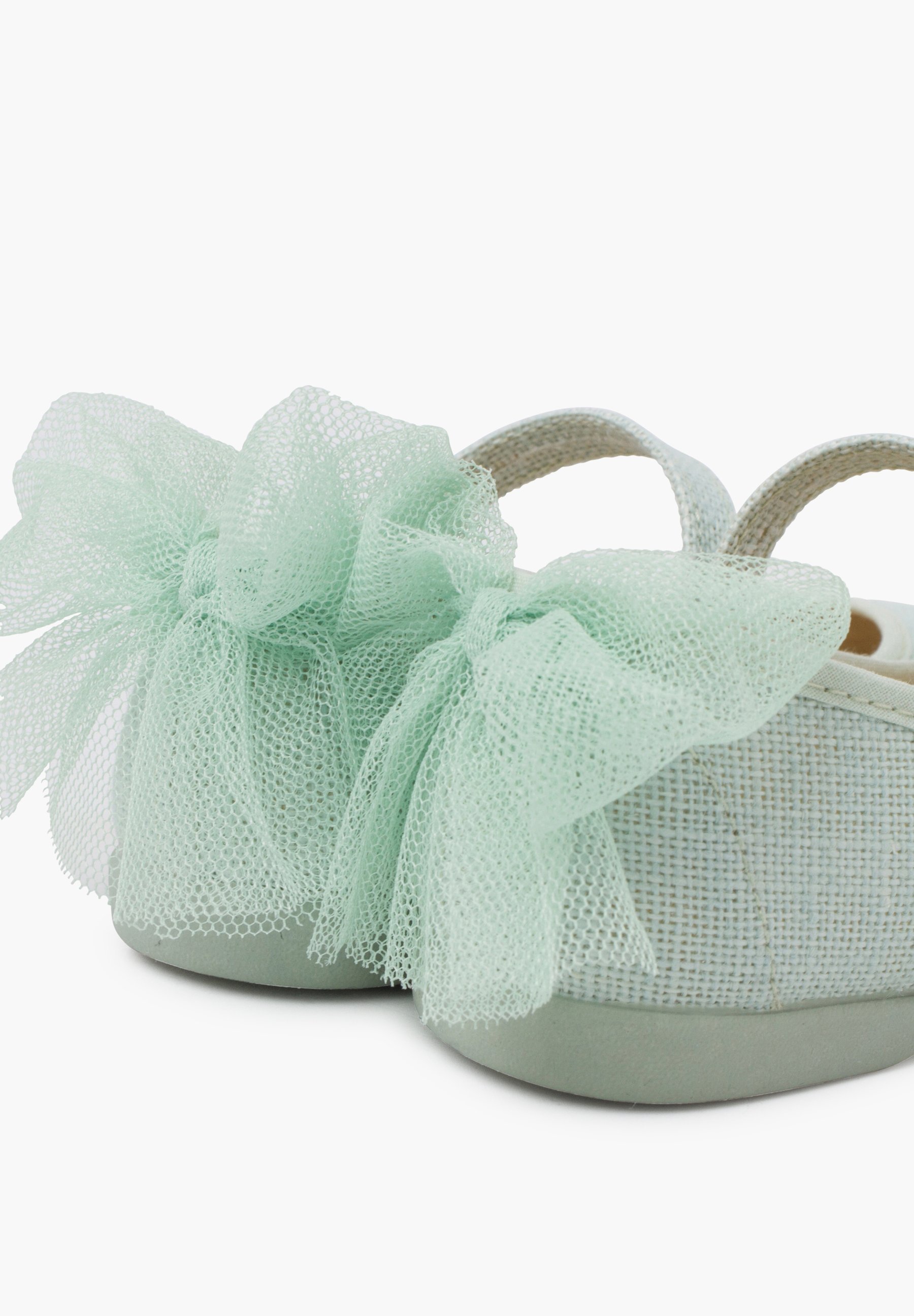 Pisamonas MERCEDITAS CEREMONIA - Ballerine con cinturino alla caviglia - menta