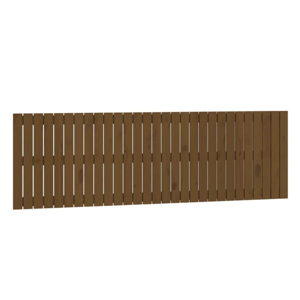 Wezgłowie łóżka Brąz 185 x 60 cm Pine Wood vidaXL