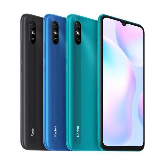 Xiaomi Redmi 9A 64G Noir Smartphone 4G-Version internationale sans ecouteurs
