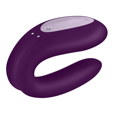 Satisfyer Double Joy Partner Vibrator, wodoodporny wibrator dla par, 1 sztuka.
