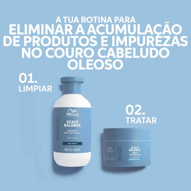 Wella Professionals Invigo Scalp Balance Shampoo for fet hodebunn 300 ml