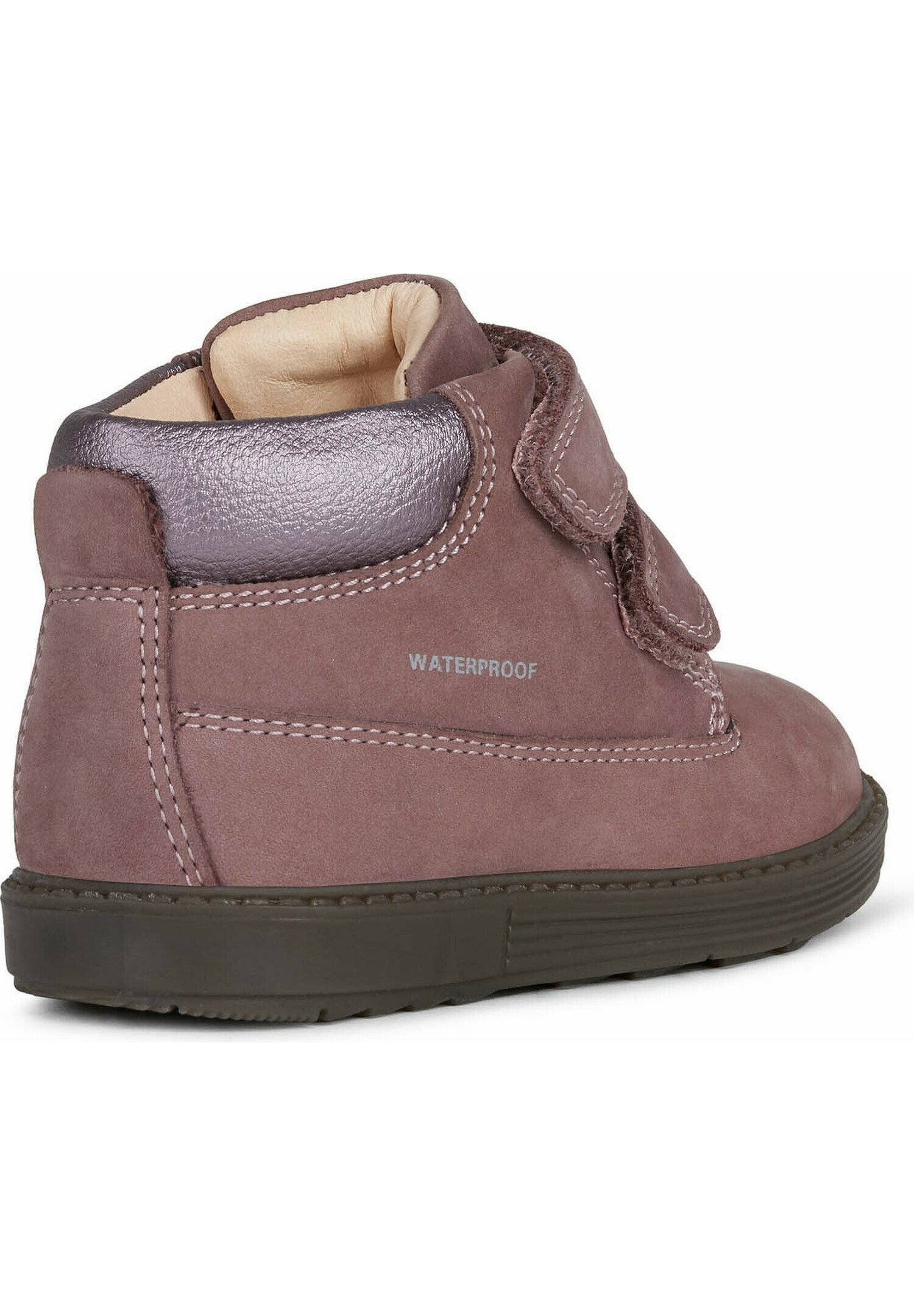 Geox Classic enkellaarsjes - donkerroze