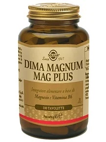 SOLGAR Solgar Dima Magnum Mag Plus magnesiumsupplement 100 tabletten magnesiumsupplement