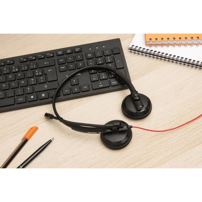 Casque-Micro - BLUESTORK - MC302 - Windows, Mac, Smartphone, Tablet, Console ( PS4, Switch, XBOX) - Telelavoro Home Office