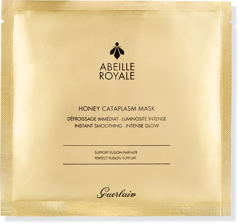 GUERLAIN Abeille Royale Honey Cataplasm Mask vlažilna in gladilna maska iz platna