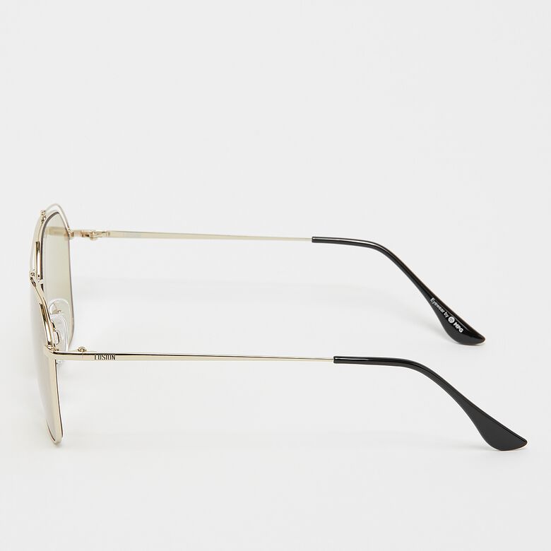 Square Aviador gafas de sol - neger
