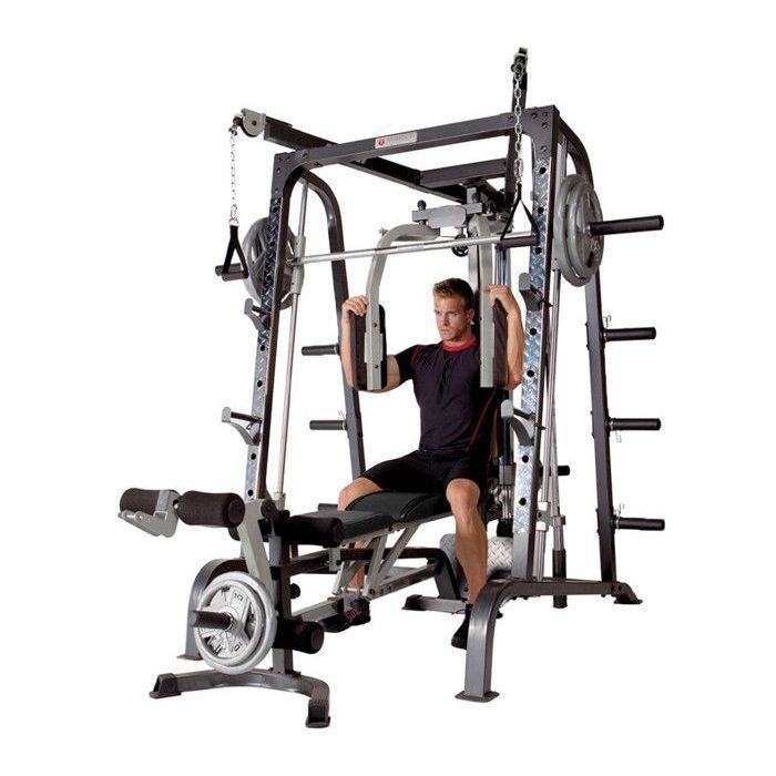 Rack a exercice Marcy MD9010G noir - musculation acier