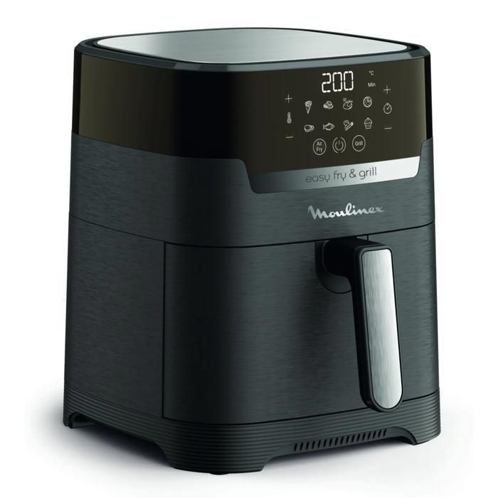 Moulinex Easy Fry & Grill, Air fryer, 4.6L, 6 people, Digital, EZ505810