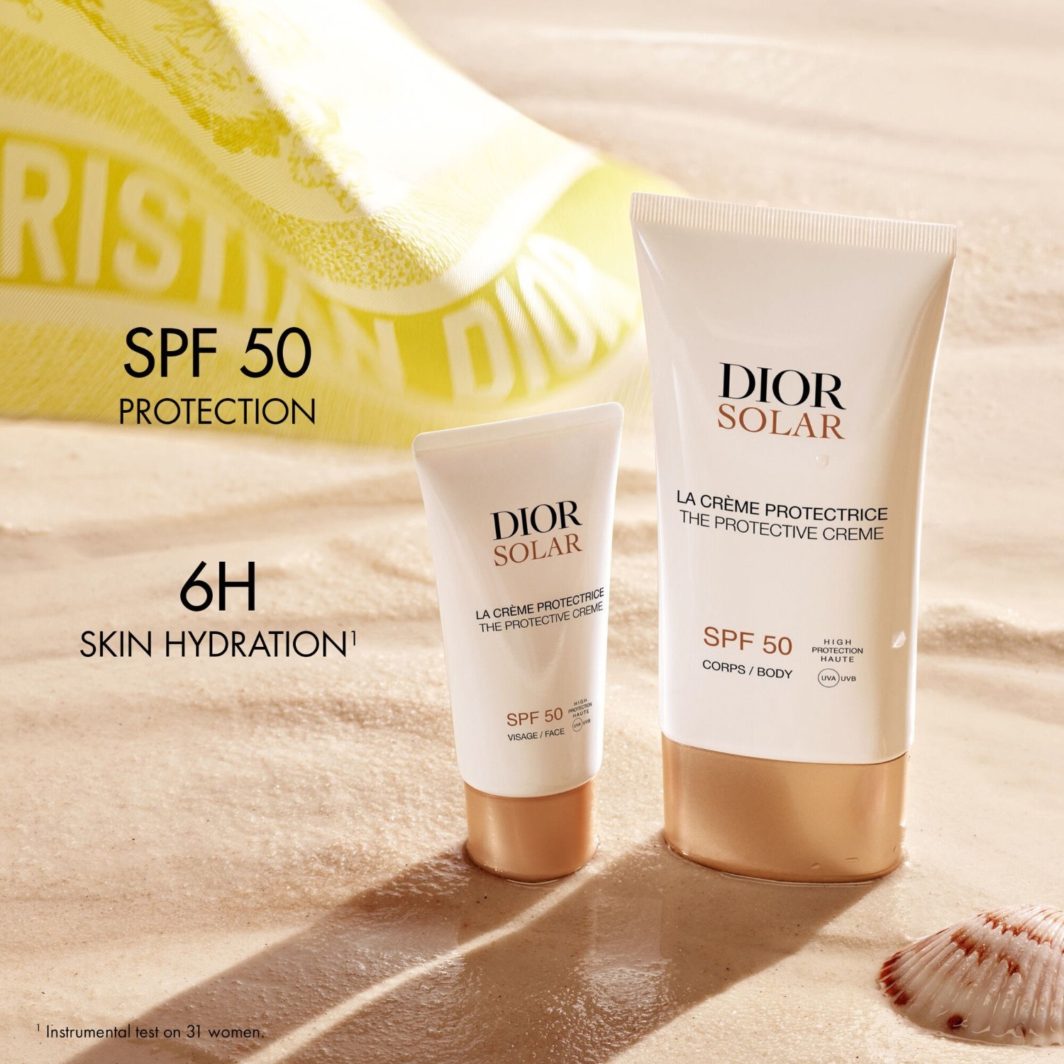 DIOR krema za sunčanje Dior Solar The Protective Creme SPF 50 - 50 ml