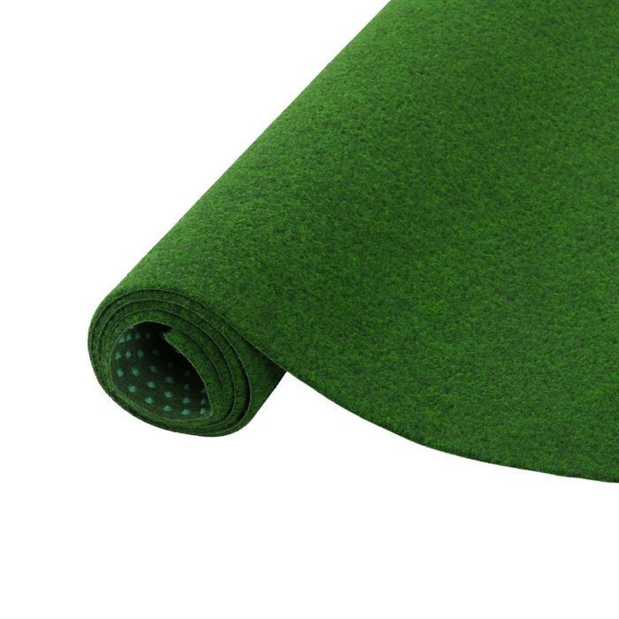 Tappeto in erba artificiale - Snapstyle - Kingston - 200x100 cm - Verde - Resistente ai raggi UV