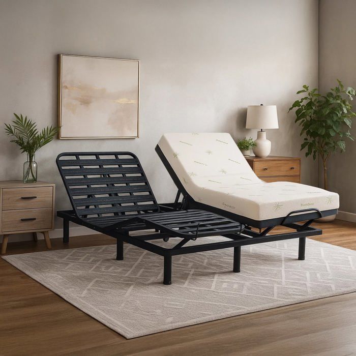 Set letto elettrico Orthoflex con materasso relax 70x190 cm.