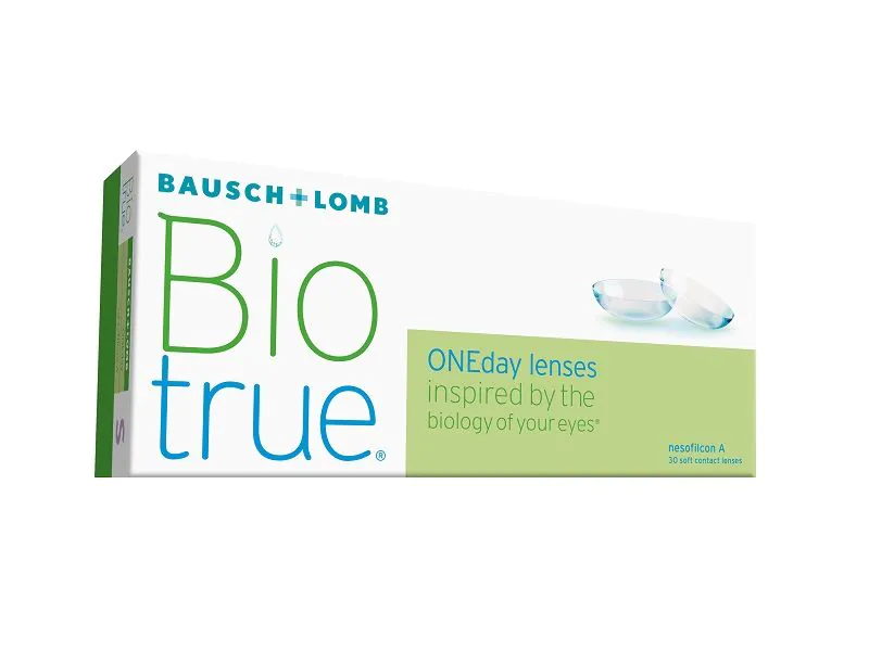 Biotrue Oneday, Soczewki kontaktowe jednodniowe, Moc -2.50