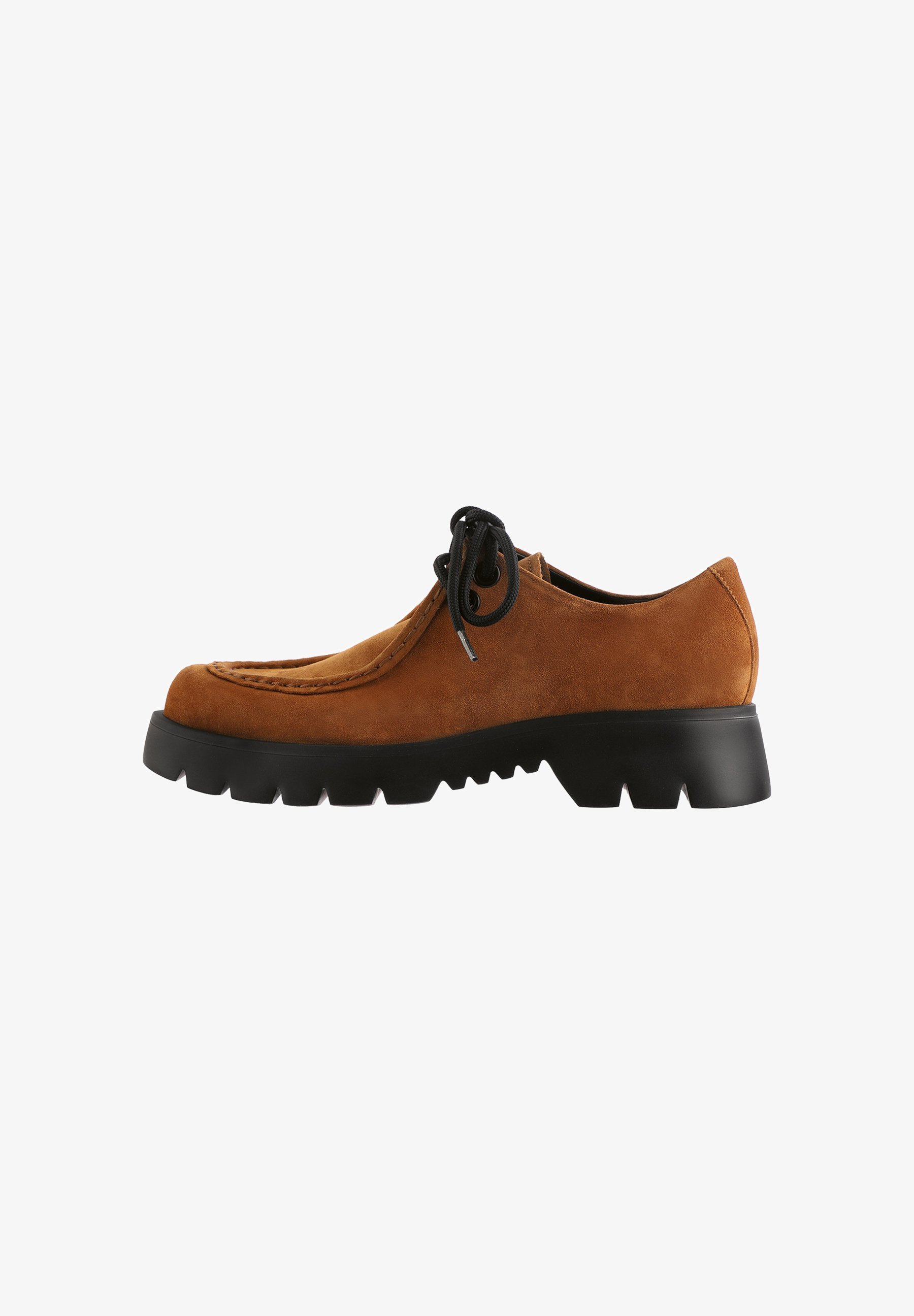 Högl SALLY - Casual veterschoenen - camel