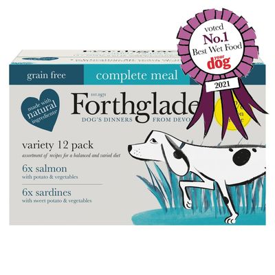 Forthglade Alleinfuttermittel getreidefrei für ausgewachsene Hunde – Fischbox