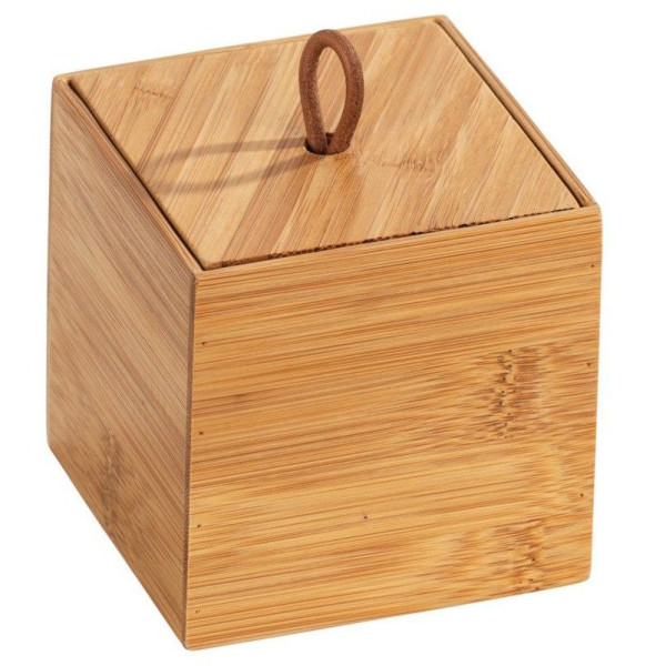 Organizer łazienkowy TERRA, bambus, 9 x 9 cm, WENKO