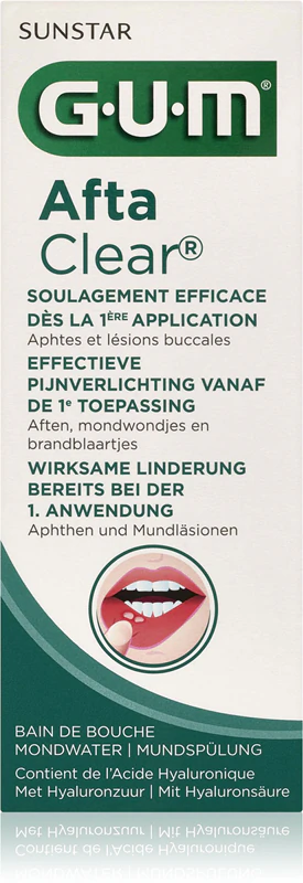 Ústní voda GUM Aftaclear