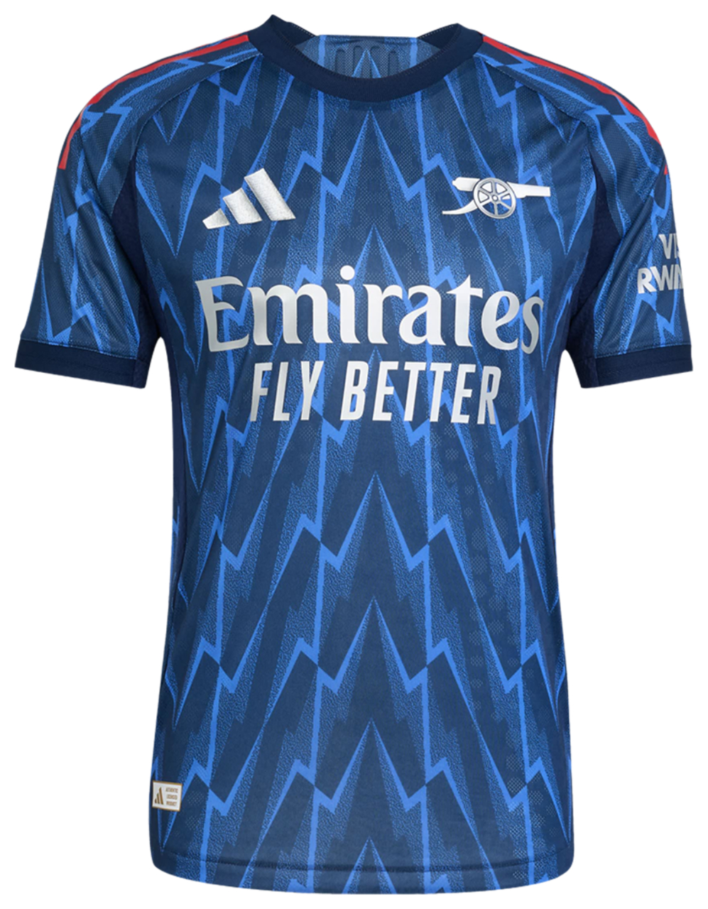 adidas Arsenal 25/26 Autentisk Udebanetrøje