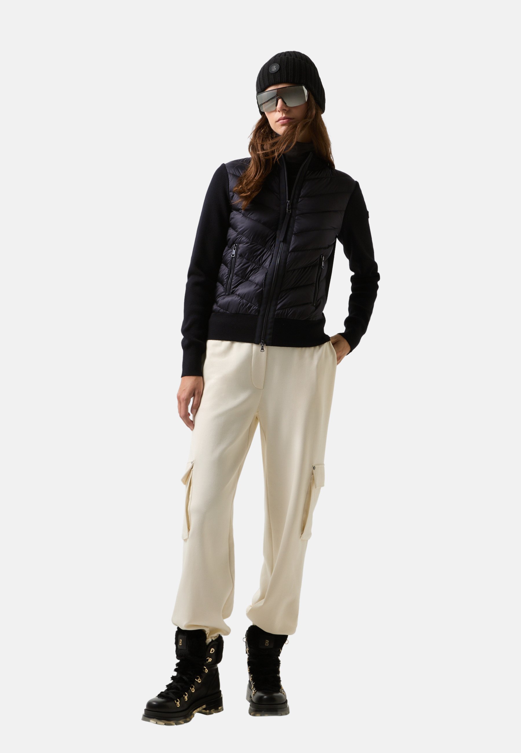 Bogner HYBRID ZILLY - Donsjack - zwart