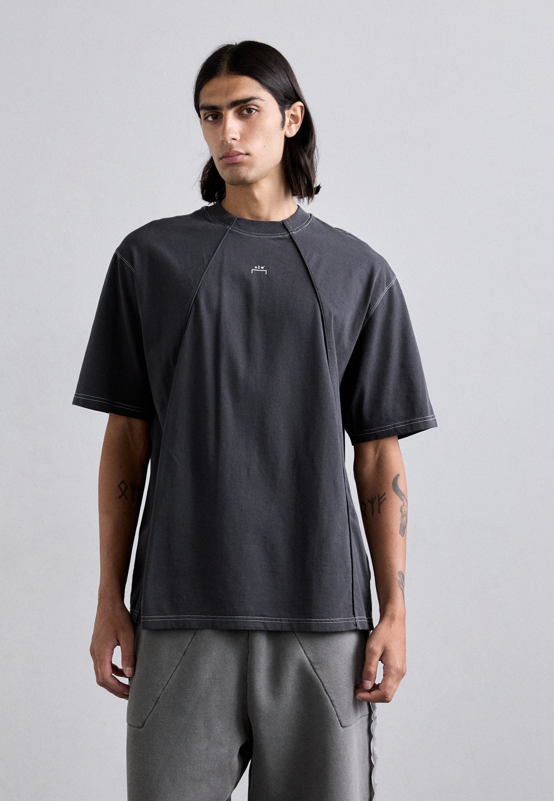 A-COLD-WALL* MILLBANK - T-shirt met print - zwarte onyx