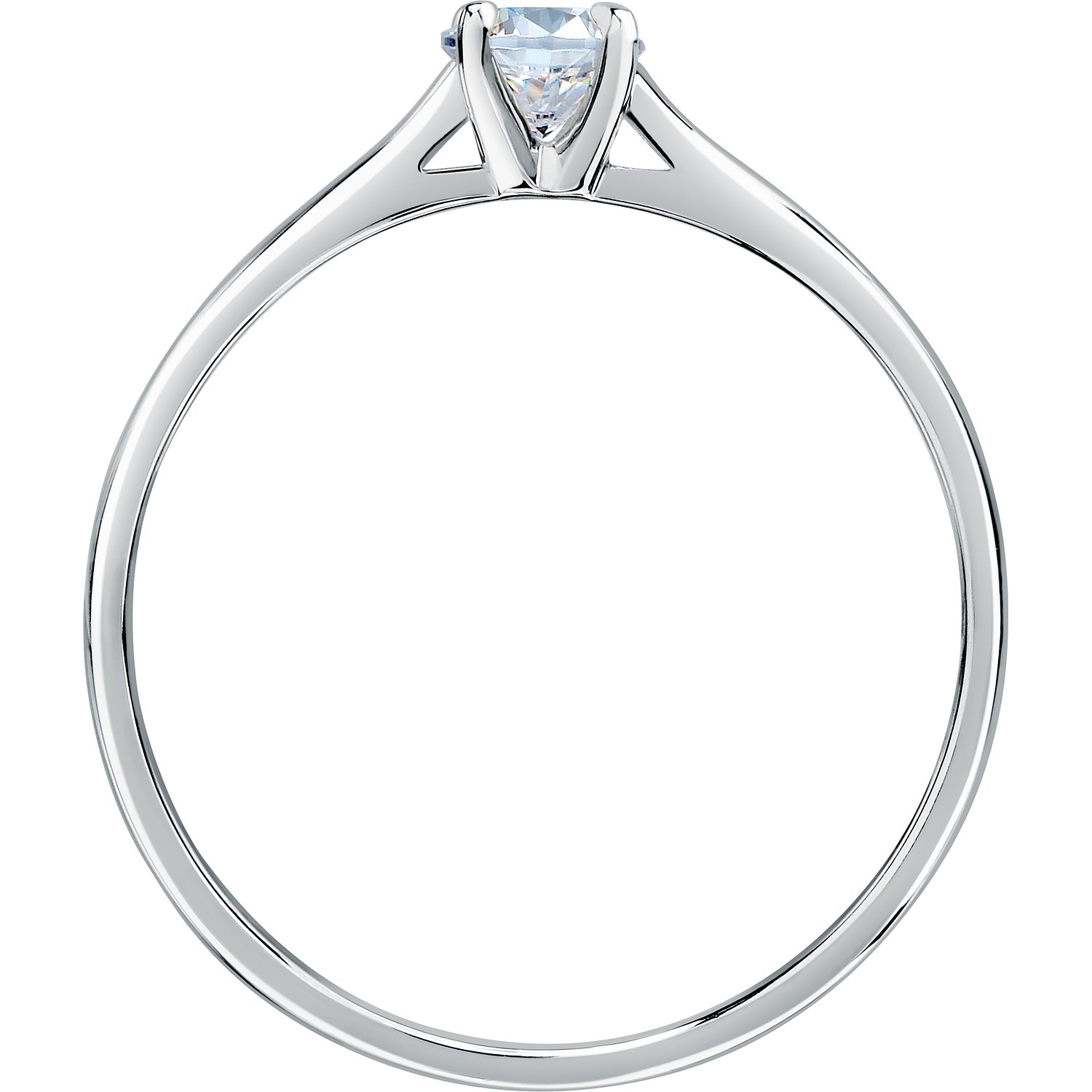 Live Diamond Bagues or blanc