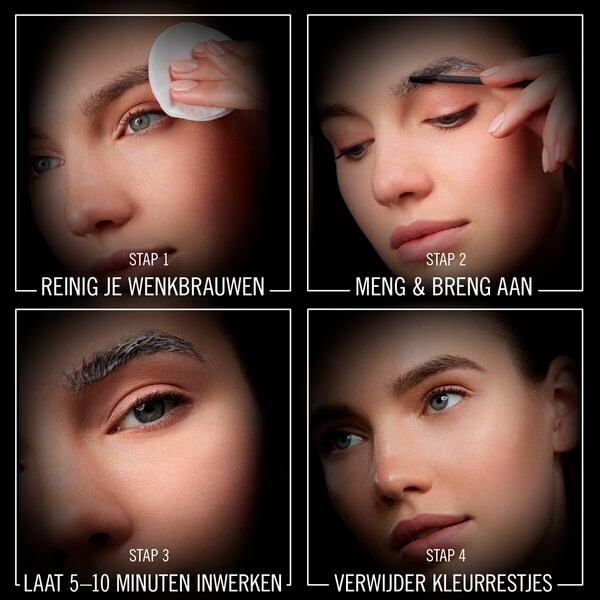 Syoss Brow Tint тамно смеђа трајна боја за обрве